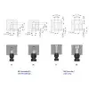Quick•Point® 96, Clamping Studs