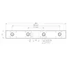 Quick•Point® Rail, Extension bar